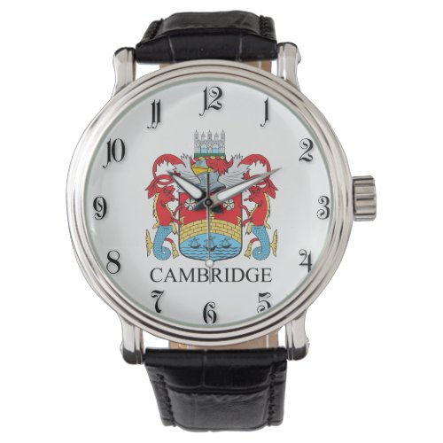 Cambridge coat of arms watch