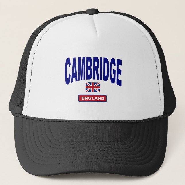 Cambridge England Trucker Hat (Front)