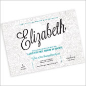 Cambridge Graduation Invitation - Set Of 24 (Front)