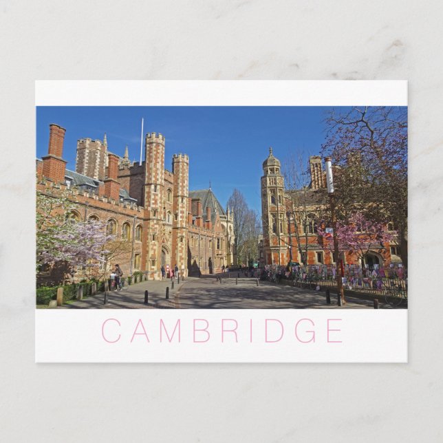 Cambridge Holiday Postcard (Front)