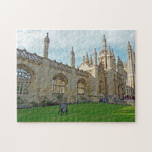 Cambridge Kings College puzzle