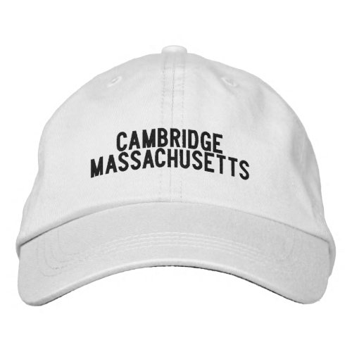 Cambridge Massachusetts Hat