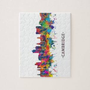 Cambridge Massachusetts Skyline Jigsaw Puzzle