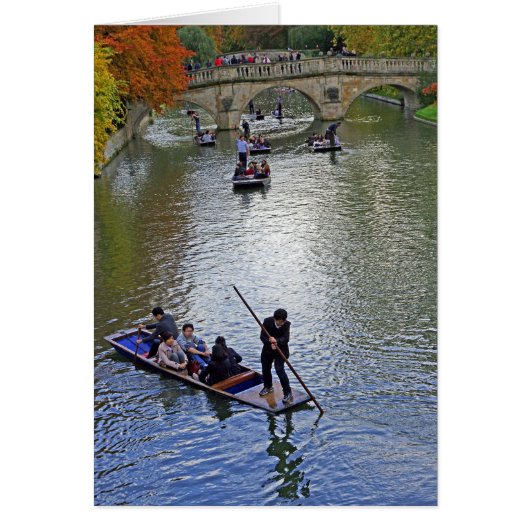 Cambridge Punting Card (Front)