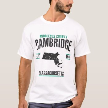 Cambridge T-shirt by KDRTRAVEL at Zazzle