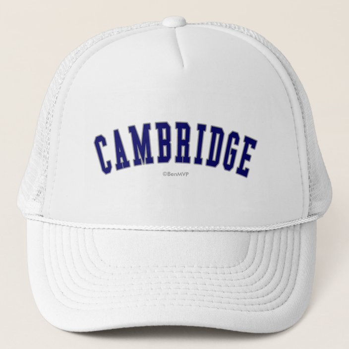 Cambridge Trucker Hat