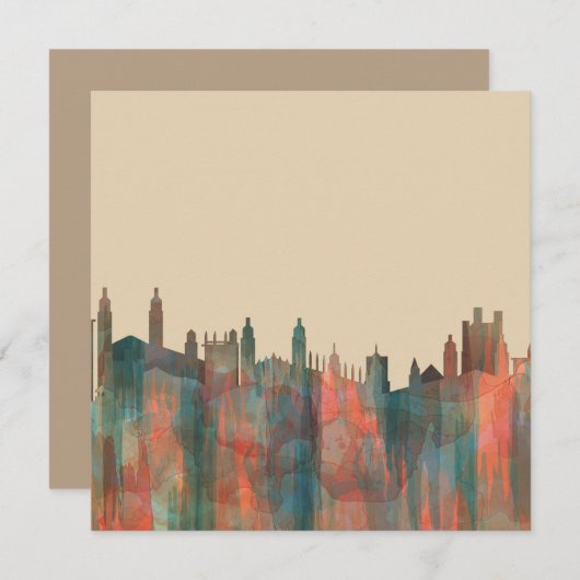 CAMBRIDGE, UK SKYLINE - (Front/Back)