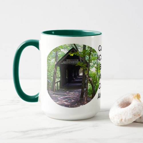 Cambron Covered Bridge Madison County Alabama Mug