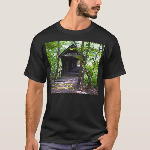 Cambron Covered Bridge Madison County Alabama T_Shirt