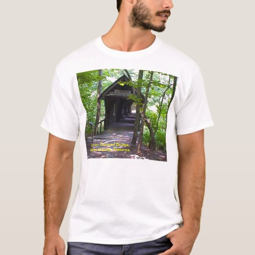 Cambron Covered Bridge Madison County Alabama T_Shirt