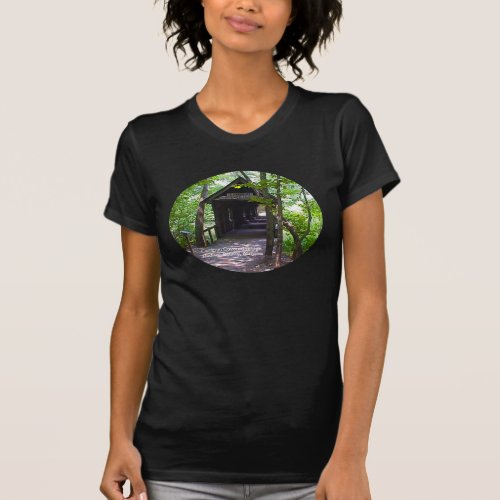 Cambron Covered Bridge Madison County Alabama T_Shirt