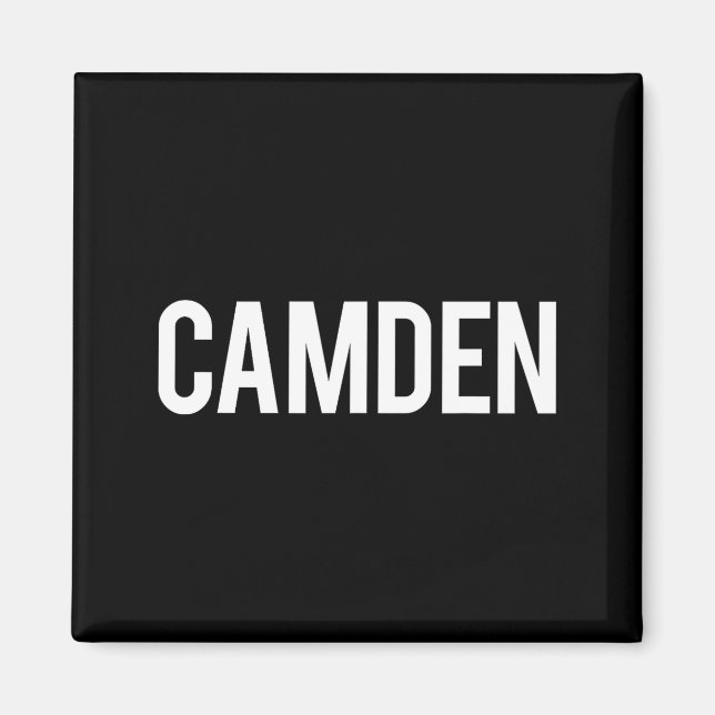 Camden Cool New Jersey Nj Fan Funny Gift Tee  Magnet (Front)