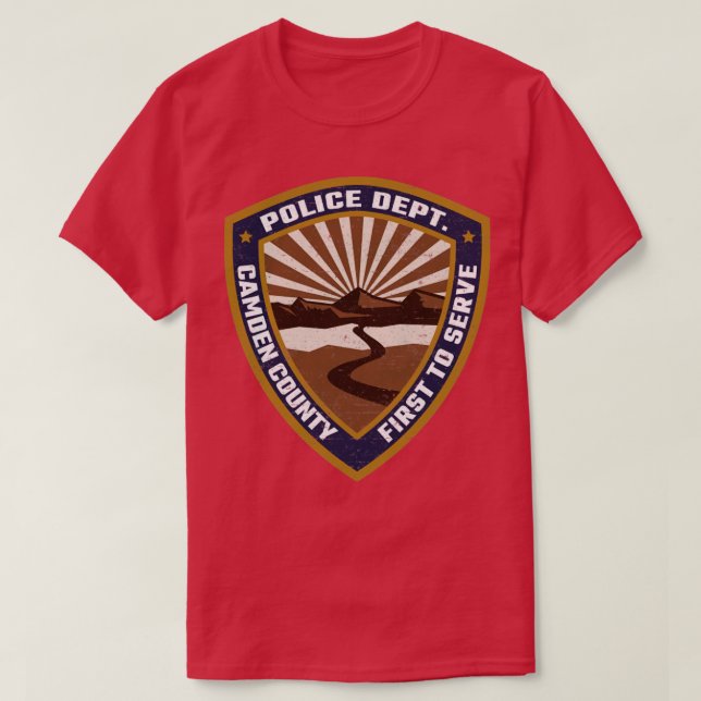 Camden County PD worn RxTp T-Shirt (Design Front)