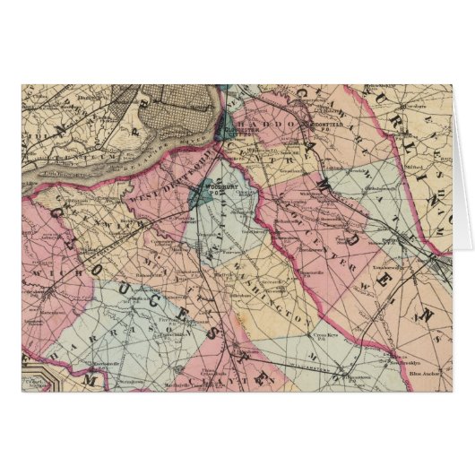 Camden, Gloucester counties, NJ Cards (Front Horizontal)