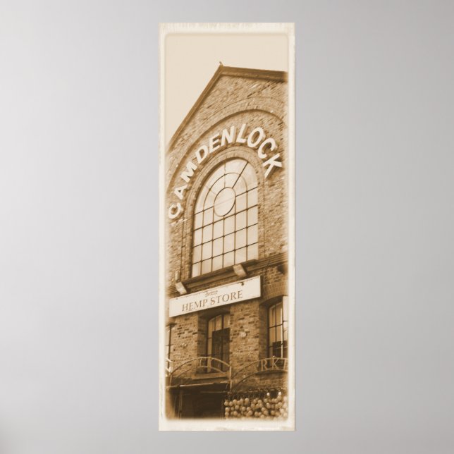 Camden Lock - London Poster (Front)