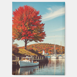Camden Maine Travel Magnet