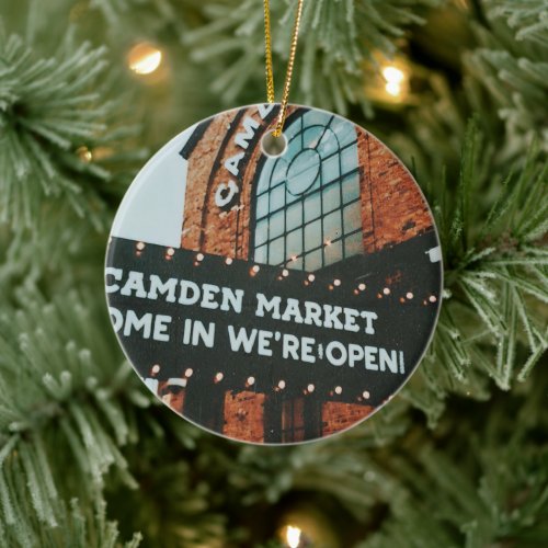 Camden Market      Ceramic Ornament