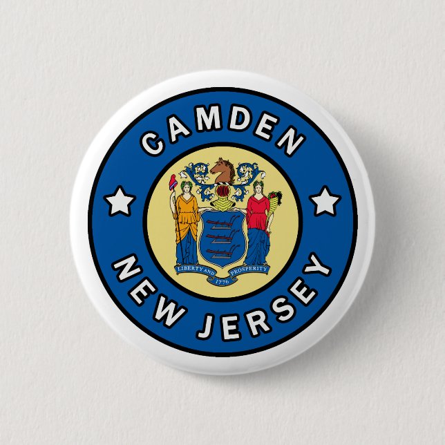 Camden New Jersey Button (Front)