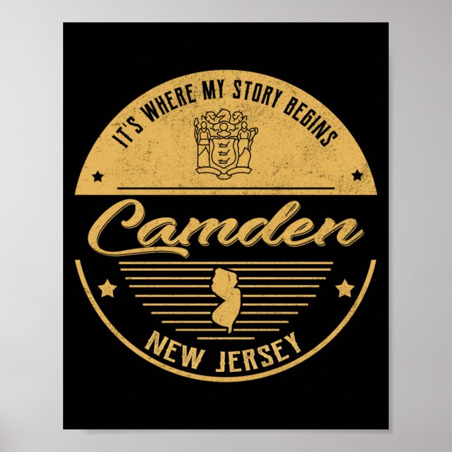 Camden New Jersey Its Where My Story Begins _1  Poster (Front)