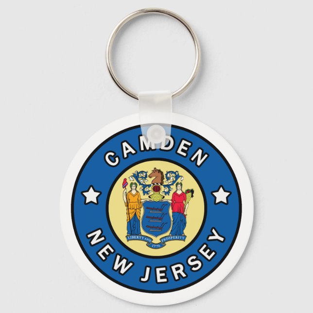Camden New Jersey Keychain (Front)