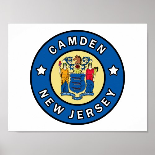 Camden New Jersey Poster