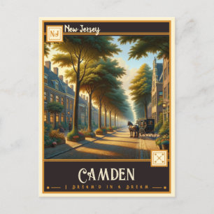 Camden, New Jersey Vintage Postcard
