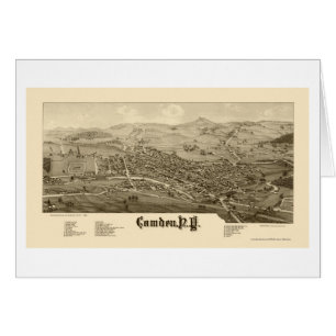 Camden, NY Panoramic Map - 1885