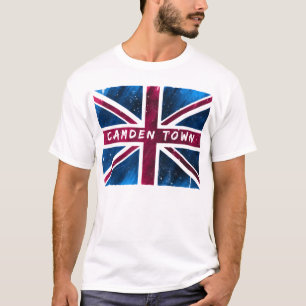 Camden Town - United Kingdom Union Jack Flag T-Shirt