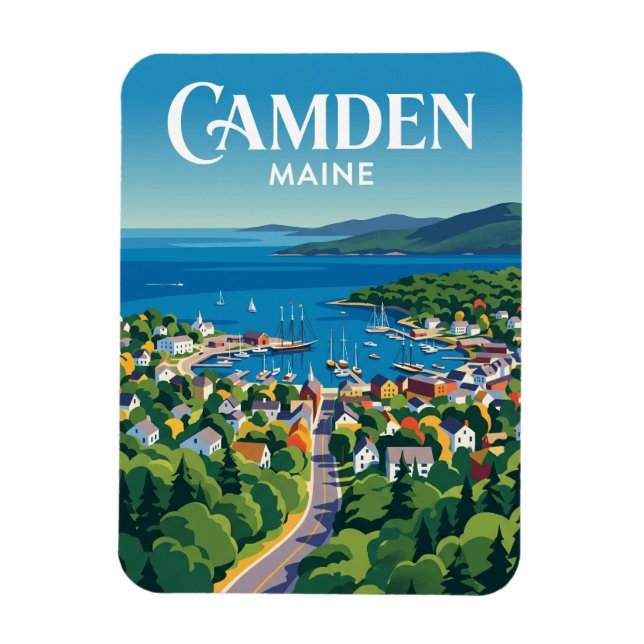 Camden USA Magnet (Vertical)