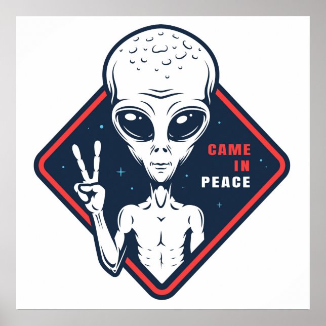 Came In Peace Poster (Front)