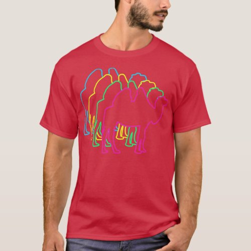 Camel 80s Neon 1 T_Shirt