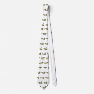 camel and palm trees neck tie