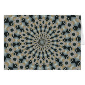 Camel and Teal Kaleidoscope (Front Horizontal)
