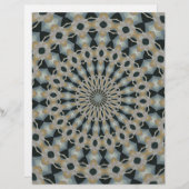 Camel and Teal Kaleidoscope (Front/Back)