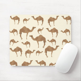Camel Animal Pattern Mouse Pad