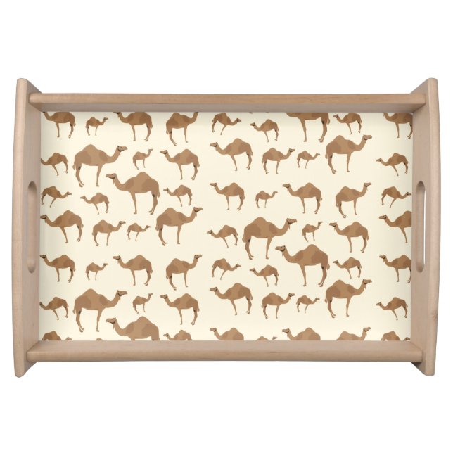 Camel Animal Pattern Serving Tray (Front)
