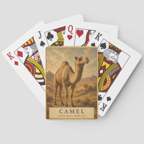 Camel Arabian Desert VINTAGE Poker Cards