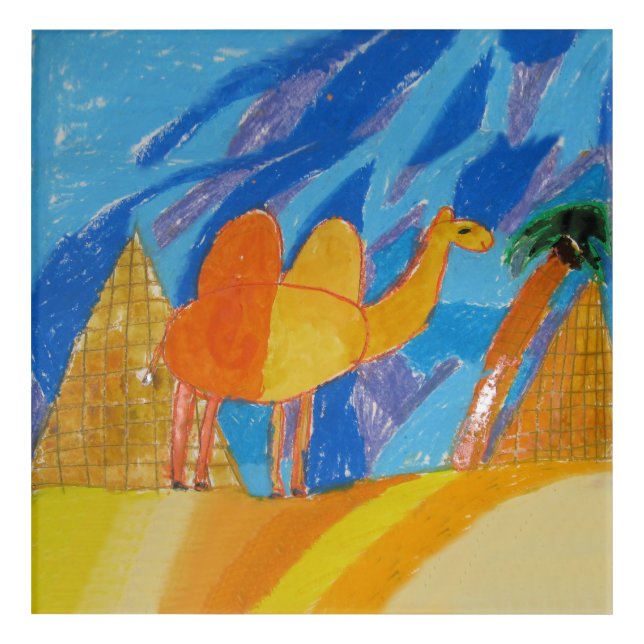 Camel Art by Kids (Front)