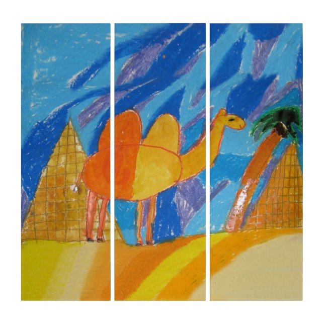 Camel Art by Kids (Front)