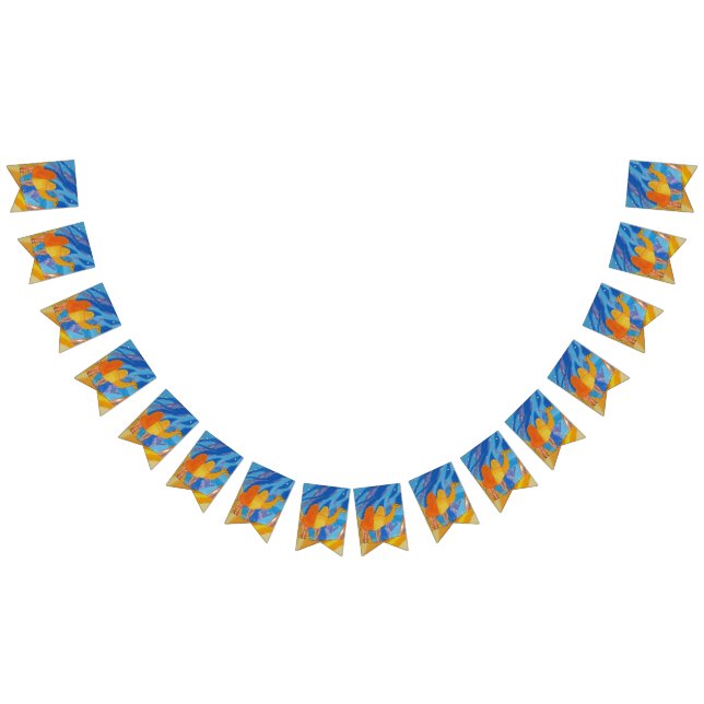 Camel Art by Kids Bunting Flags (All)