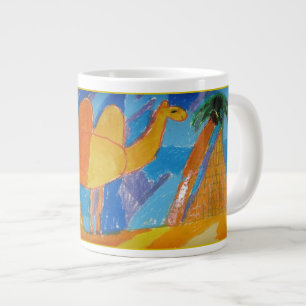 Camel Art by Kids Giant Coffee Mug