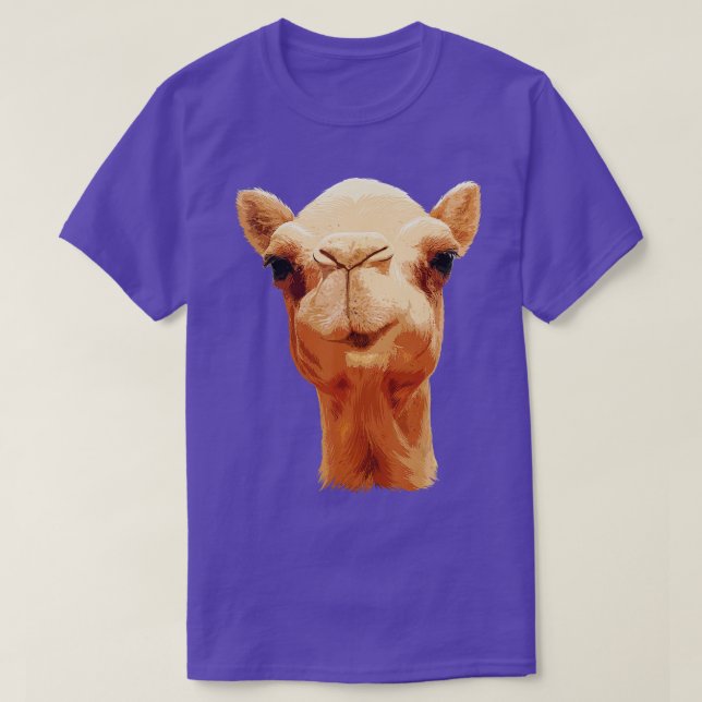 Camel Art For Men Women Kids Desert Animal Camel L T-Shirt (Design Front)