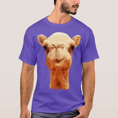 Camel Art For Men Women Kids Desert Animal Camel L T_Shirt