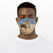 Camel at the Pyramids Face Mask (Worn)