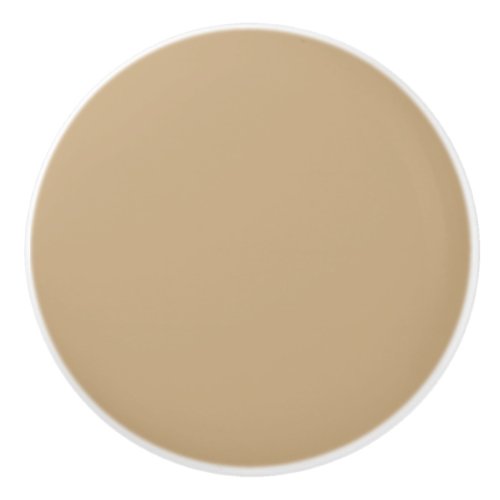 Camel Beige Ceramic Knob