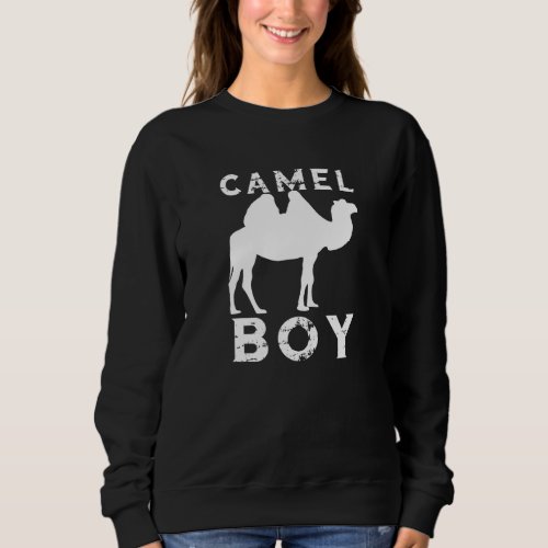 Camel Boy Arabian Camel Animal Desert Traveller Sweatshirt