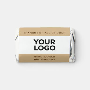 Camel Business Logo Text Employee Appreciation Hershey's Miniatures