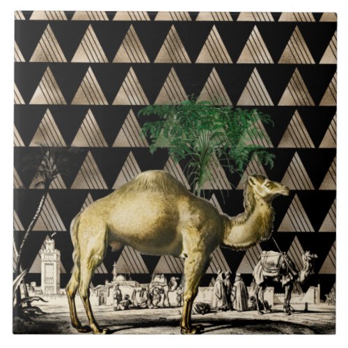 Camel by DOrbigny Ceramic Tile