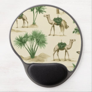 "Camel Caravan Mouse Pad" Gel Mouse Pad
