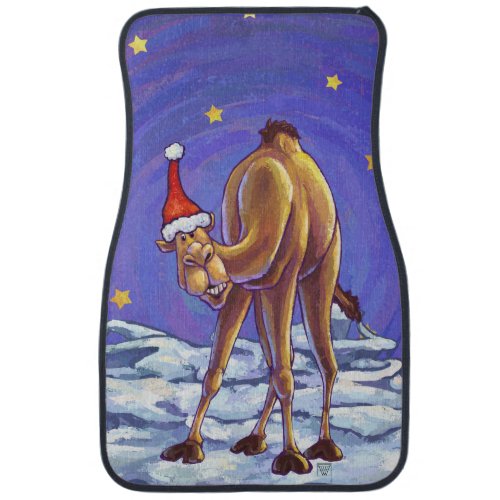 Camel Christmas Car Mat